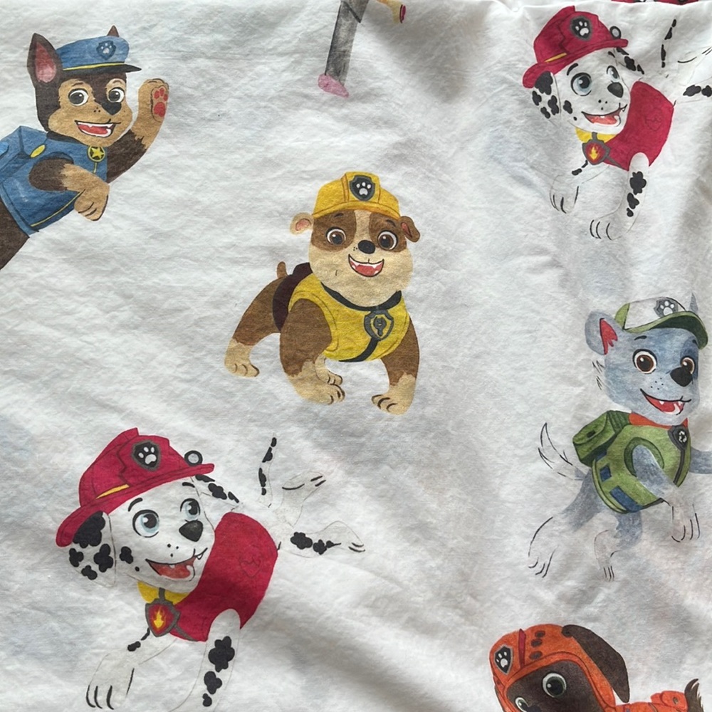 Pottery Barn Paw Patrol Twin Sheet Set